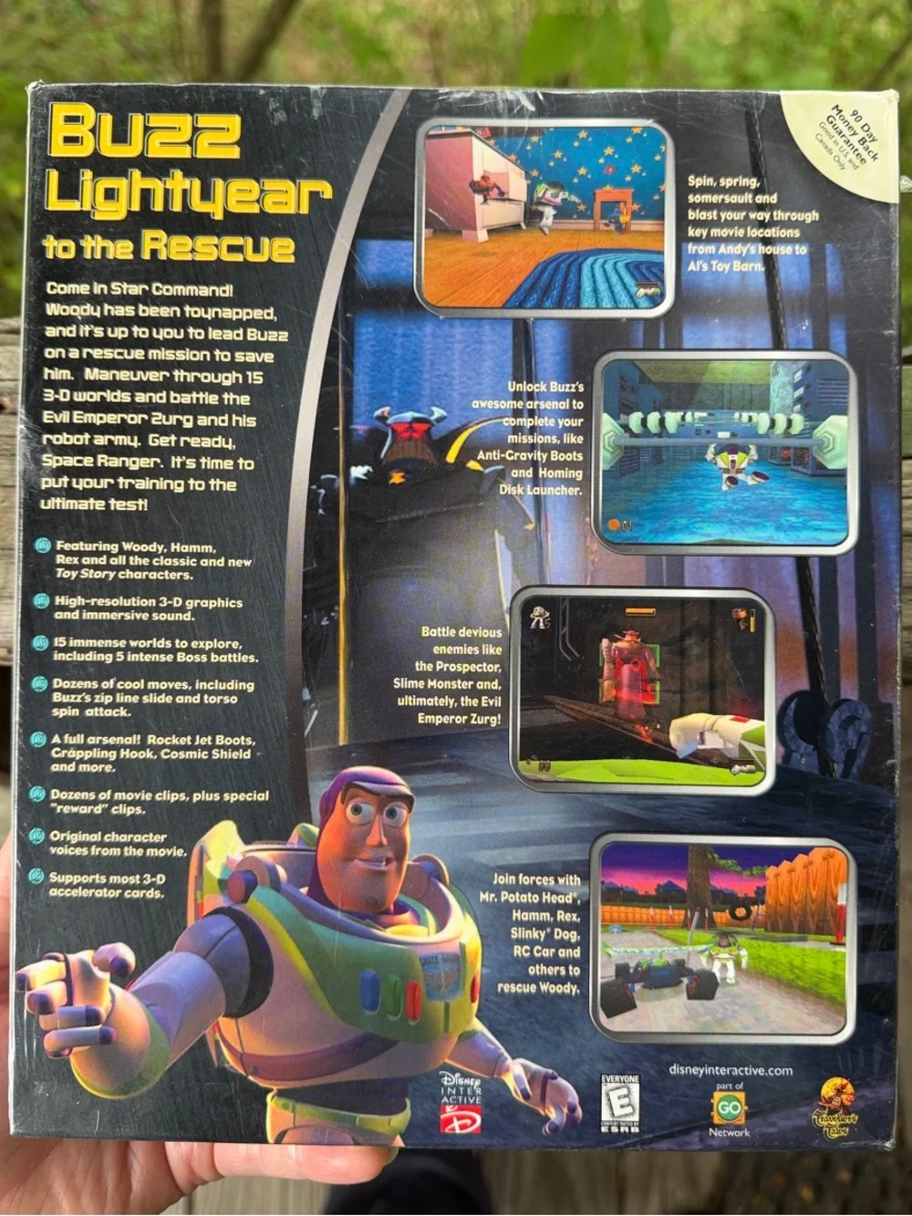 Disney Toy Story 2 Buzz Lightyear Action Game - CD-ROM Windows 95/98